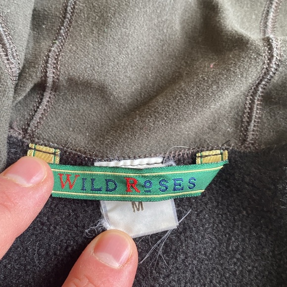 Vintage Wild Roses Outdoor Research Full Zip Hoody - Picture 5 of 8